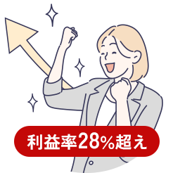 50名の場合の収益イメージ