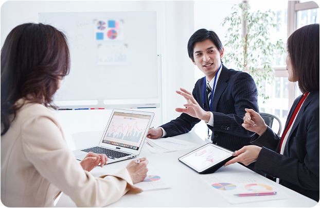 授業をしている風景