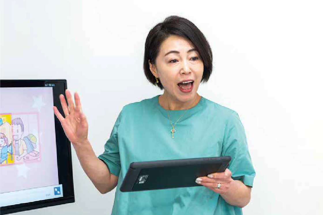 生徒本人の兄弟姉妹、そしてお友達へと広がる「生徒の輪」